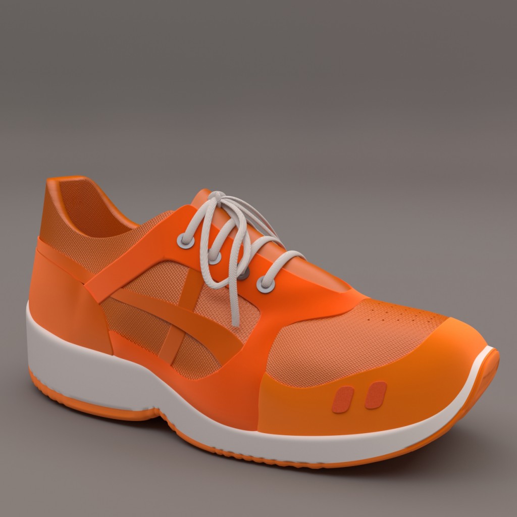 Orange Sneaker preview image 1